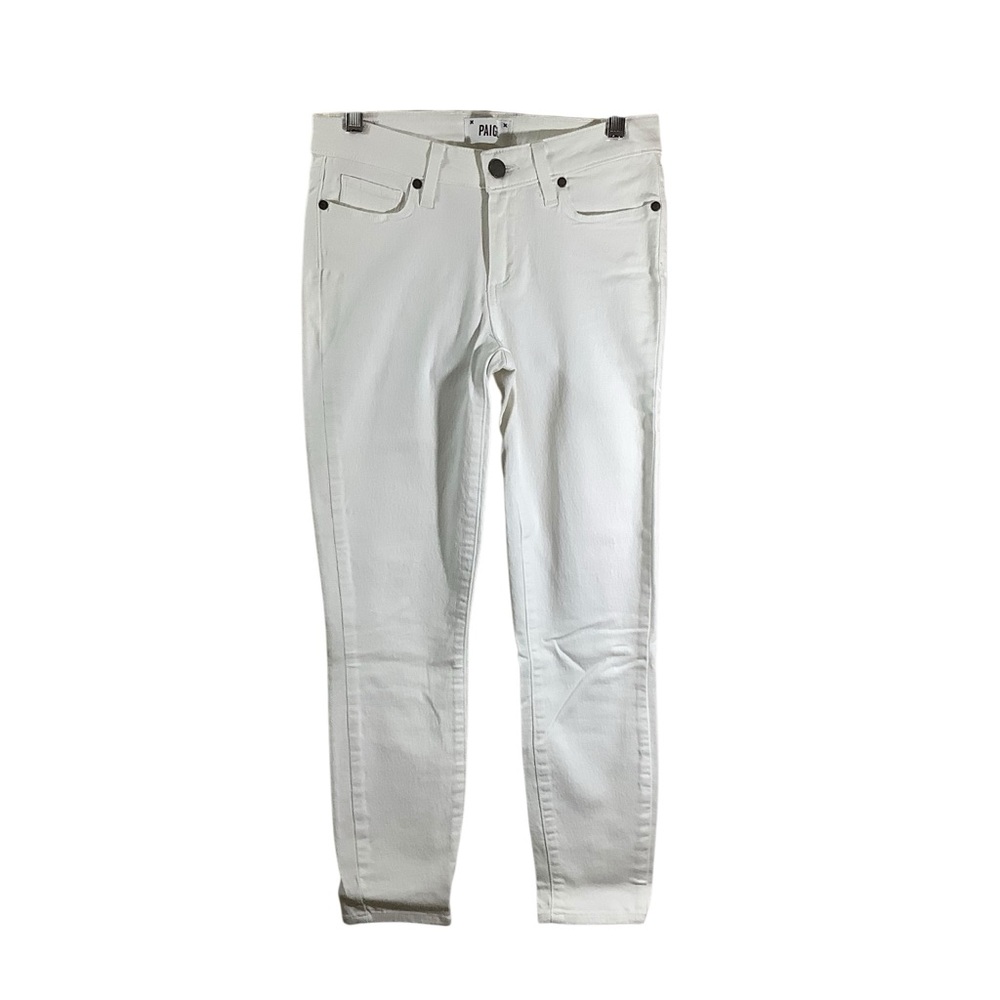 PAIGE Women's Verdugo Crop Jeans In Optic White